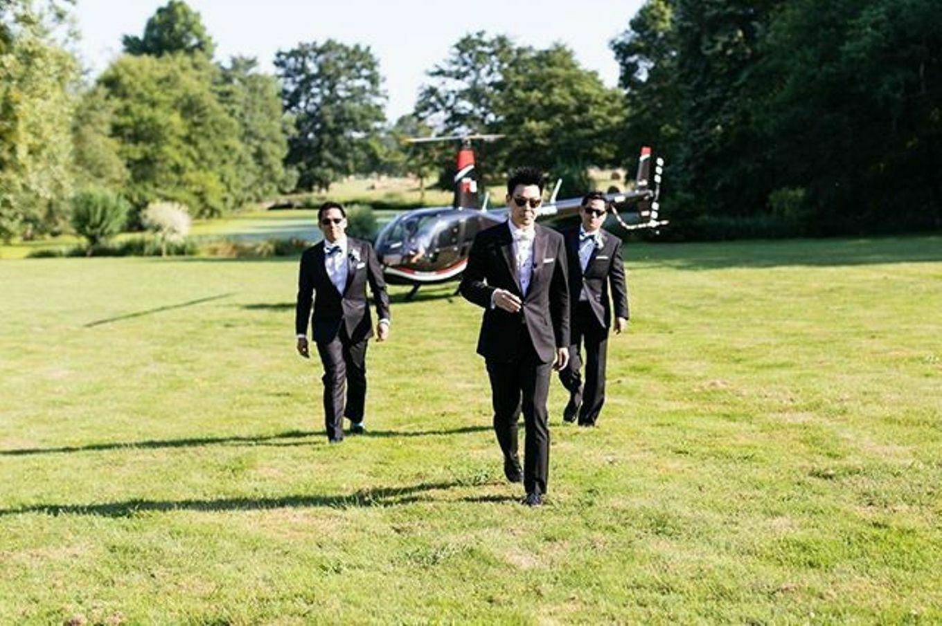 chateau-challain-events-helicopter