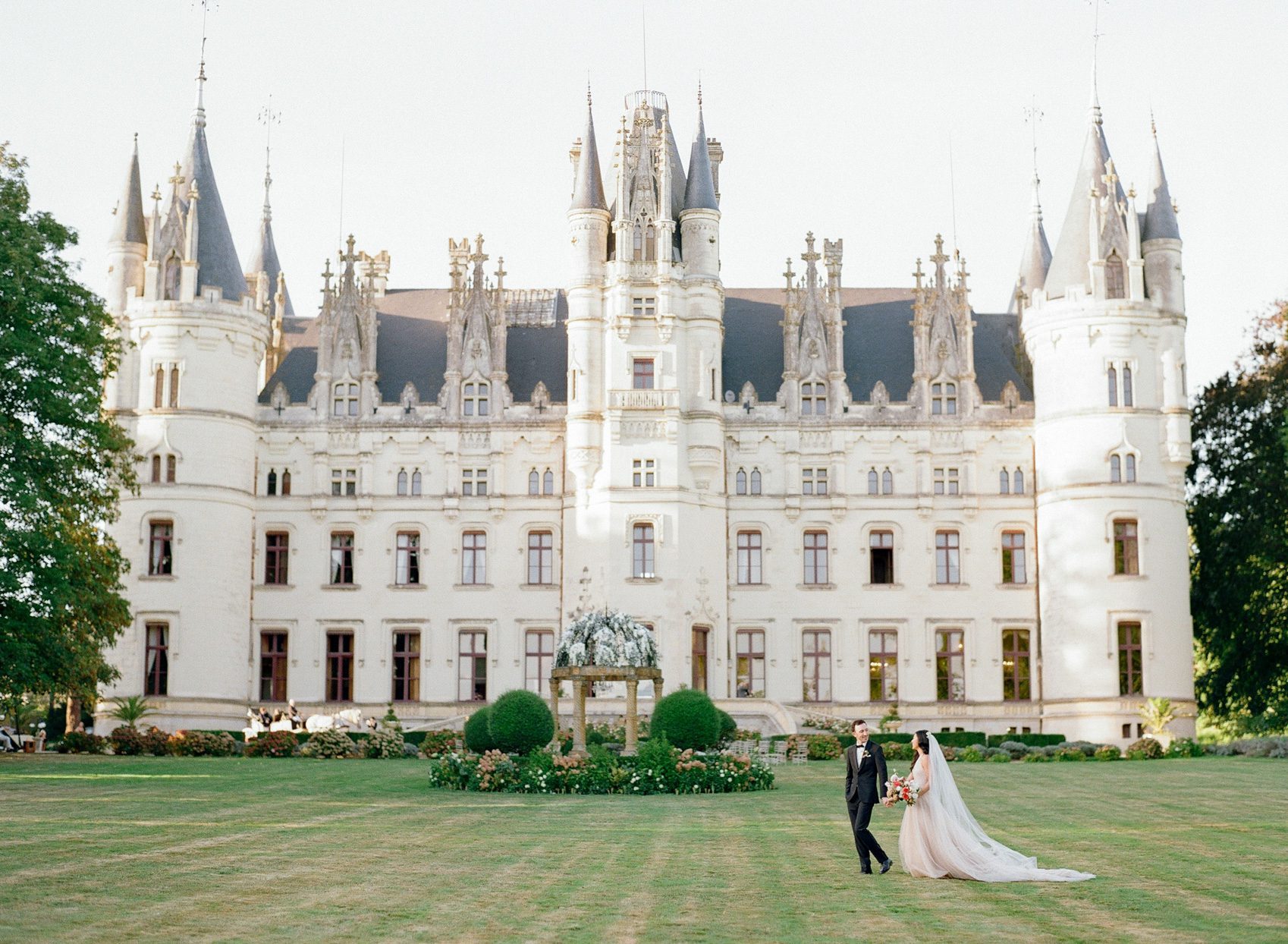 Luxury wedding in France