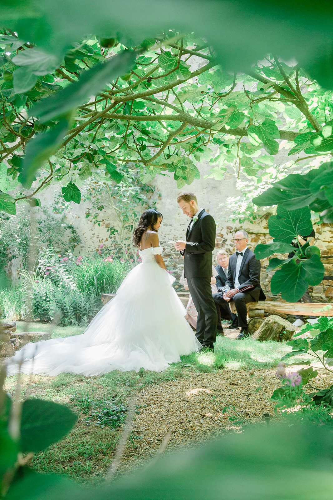 fairytale wedding ceremony