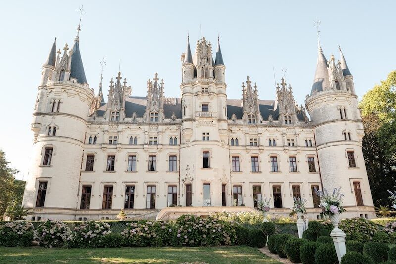 Chateau Challain a castle in France