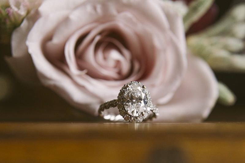 wedding ring, and details from a European elopement packages
