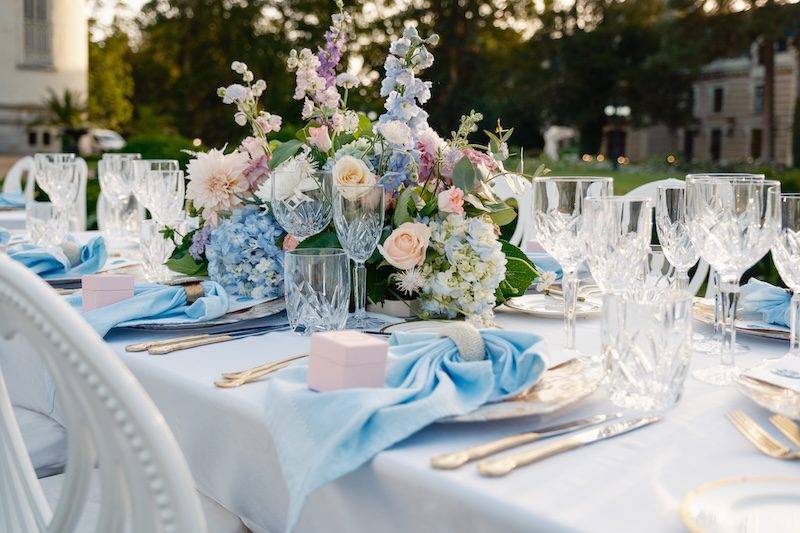 wedding table decor