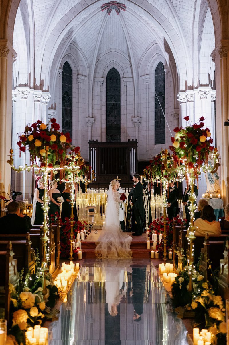 luxury church wedding