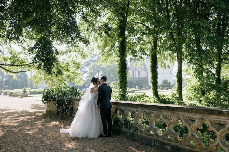 luxury wedding photography at Chateau Challain.