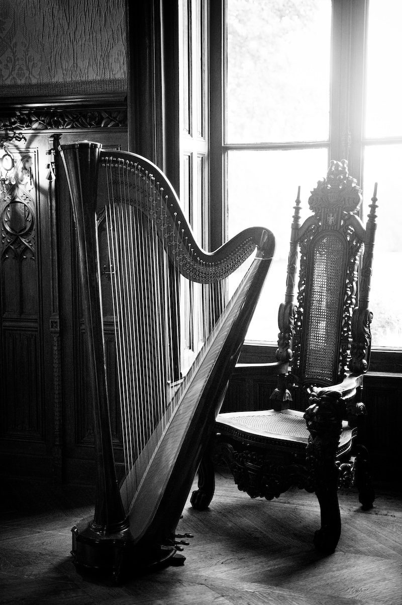 music at castle wedding elopement