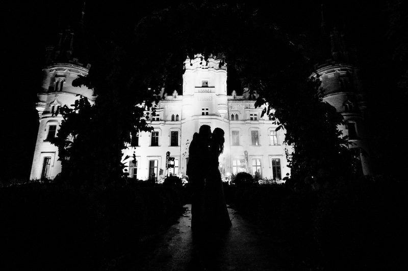 romantic french fairytale castle wedding