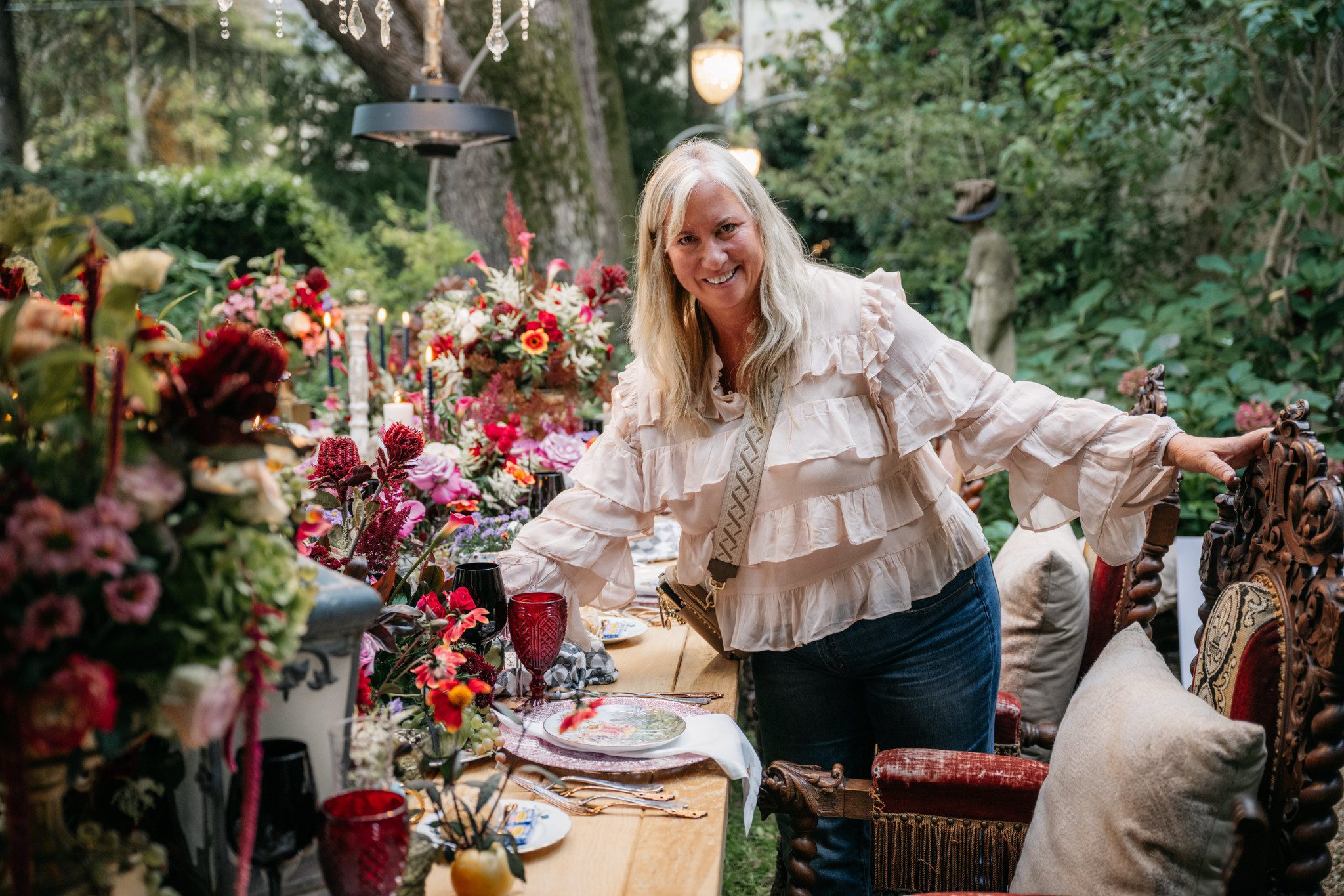 Cynthia Nicholson reliable wedding planner reviews at Chateau Challain France