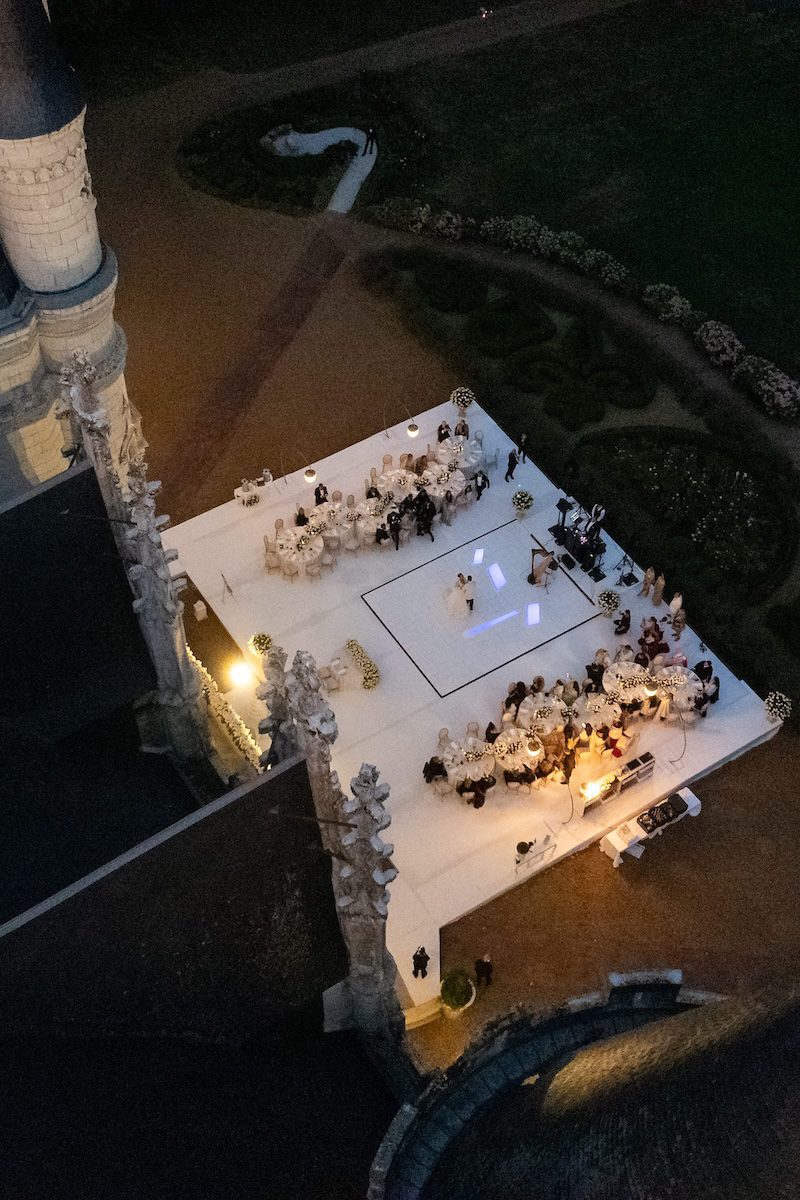 Verified Chateau Challain guest reviews 2026 showing large wedding capacity